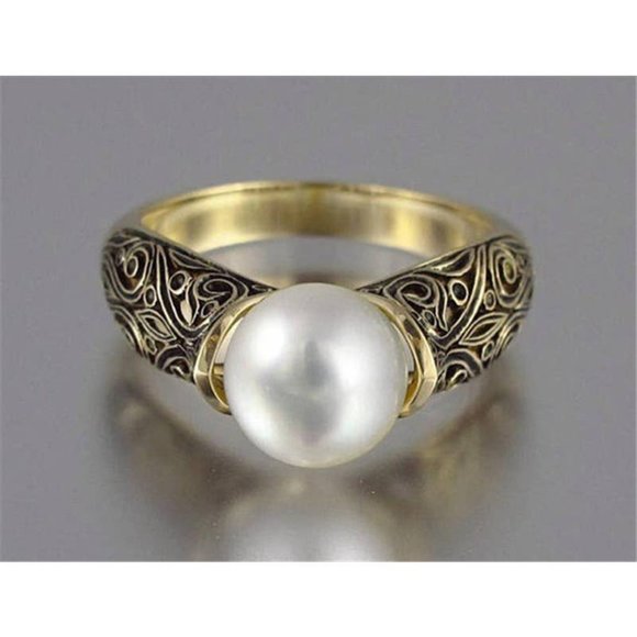 Pearl rings are 6,7,8,9,10 - Picture 2 of 5